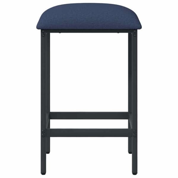 Maison Exclusive - Barstol 2 st Blå 40 x 32 x 64 cm Ingenjörsträ
