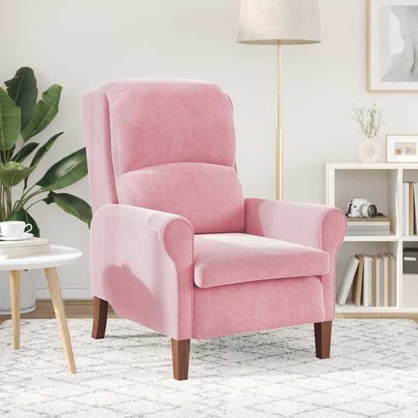 Maison Exclusive - stol i rosa velour