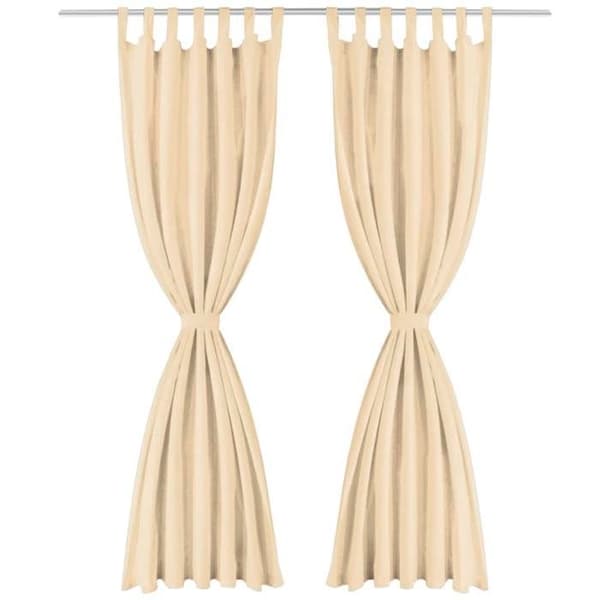 Valoeste - Maison Exclusive - 140 x 225 cm - Beige - Koukkujen kanssa beige