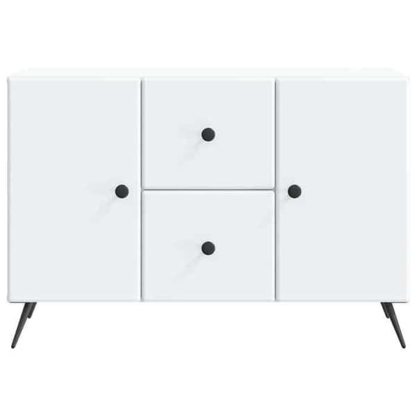 Maison Exclusive - Buffé Vit 89 x 34,5 x 60 cm Ingenjörsträ Vit