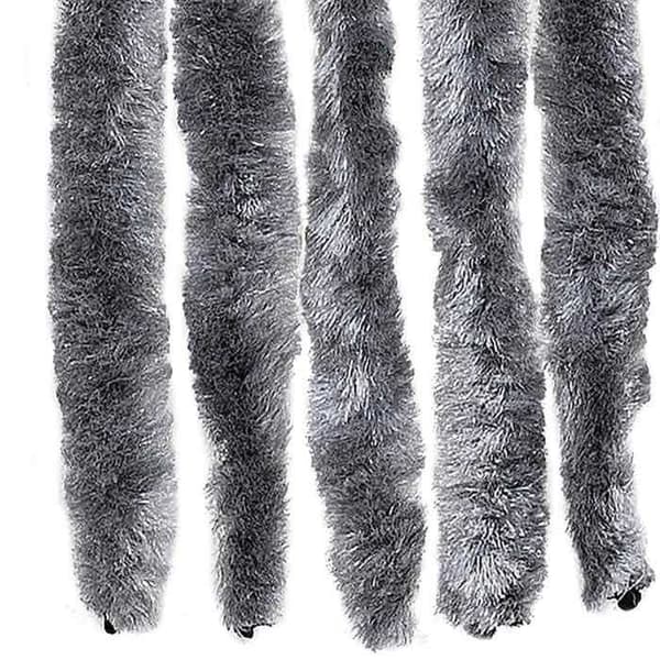 Maison Exclusive - Sølvmyggenet 118x220 cm chenille