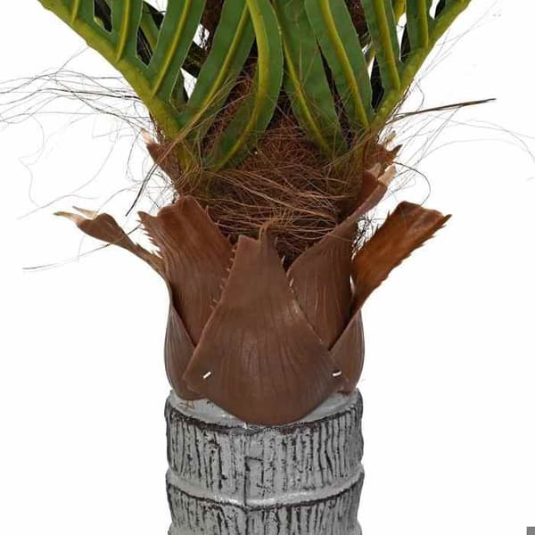 Maison Exclusive - Keinopalmupuu 6 lehteä 100 cm vihreä