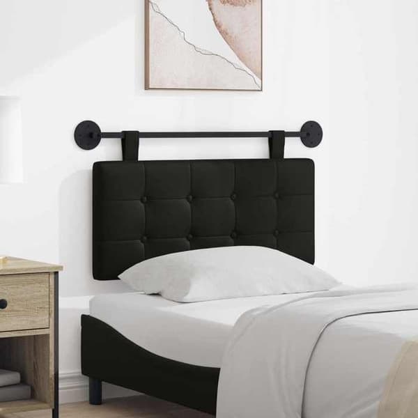 Maison Exclusive - Svart konstläder sänggavel