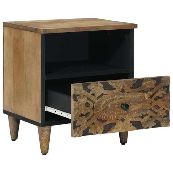 Maison Exclusive - Sengeskab 2 stk Brun 40 x 33 x 46 cm