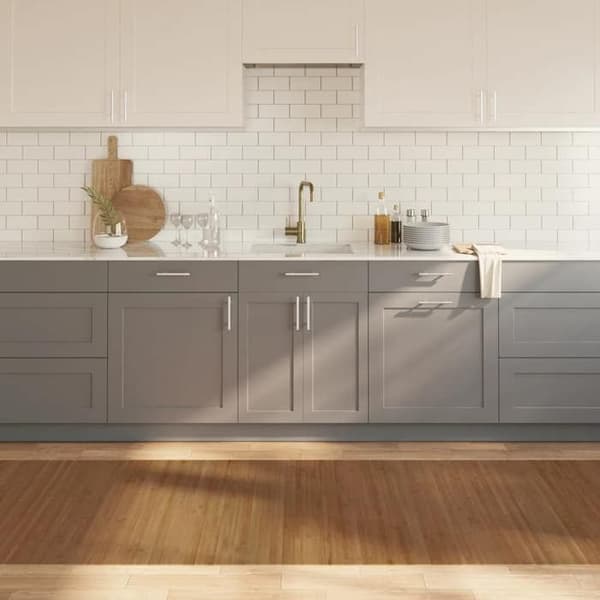 Maison Exclusive - Ruskea suorakulmainen matto 100x300 cm bambusta