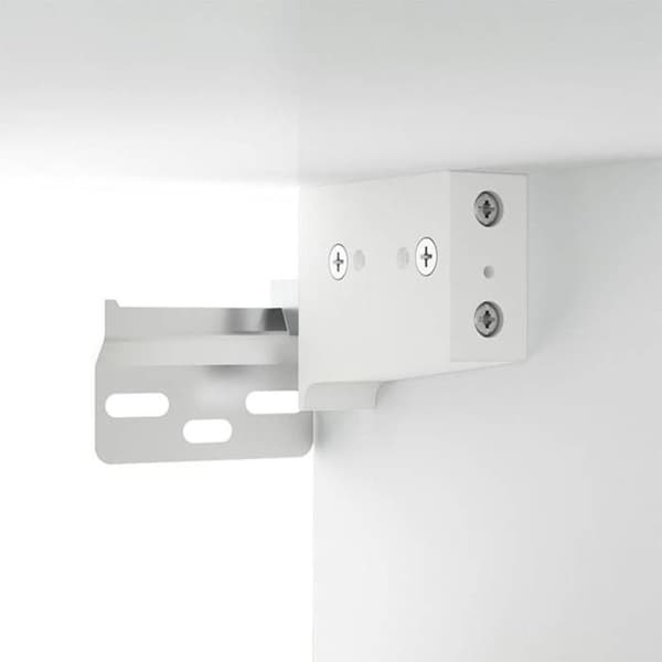 Maison Exclusive - Vægmonterede TV-møbler 3 stk hvid 80x34,5x40 cm