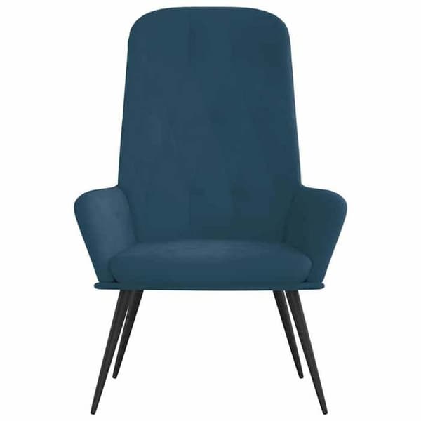 Maison Exclusive - Blå Velour Relax stol