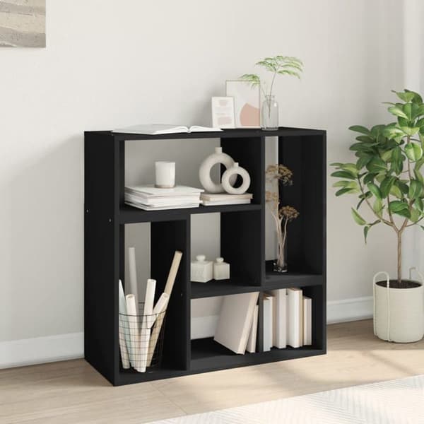 Maison Exclusive - TV-møbler 2 stk sort 75x30x50 cm ingeniørtræ