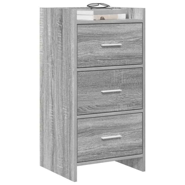 Maison Exclusive - Buffet Sonoma grå 40 x 36 x 80 cm Ingeniørtræ