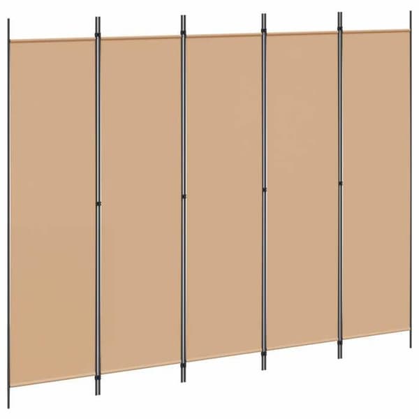 Maison Exclusive - Beige Skärm 250 x 200 cm Tyg