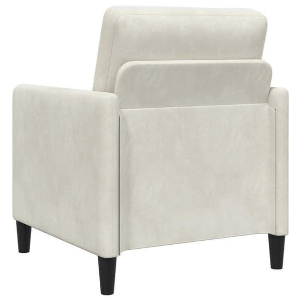 Maison Exclusive - Soffa med förvaring Creme 72 x 78 x 87 cm Polyester