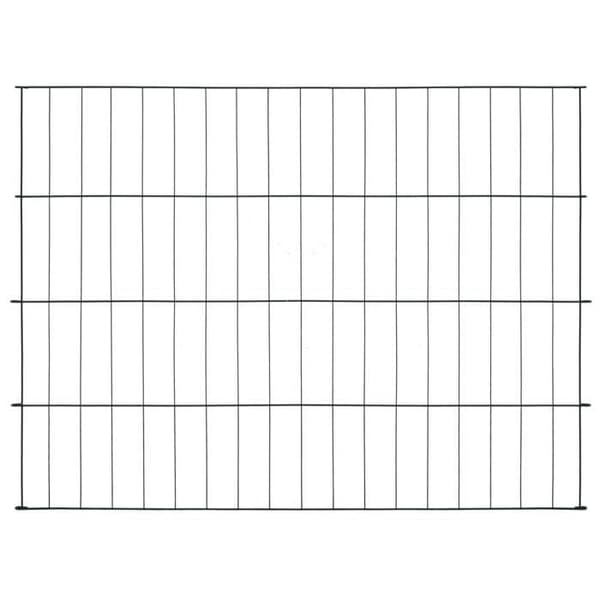 Maison Exclusive - Trädgårdsstängselset 115x79 cm grön Grön