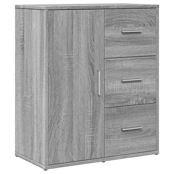 Maison Exclusive - Buffé Sonoma grå 60x31x70 cm ingenjörsträ