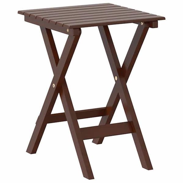 Maison Exclusive - Fällbord i brunt massivt poppelträ brun