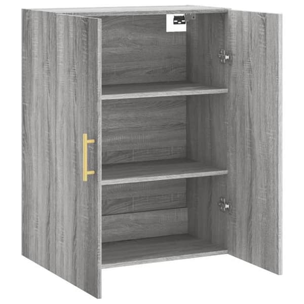 Maison Exclusive - Sonoma harmaa seinäkaappi 69,5x34x90 cm