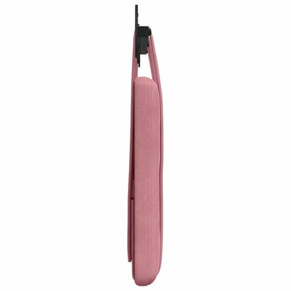 Senggavl hængende - EKSKLUSIV HUS - Rektangulær - Rosa velour - Knappet - Vægmontering Ros