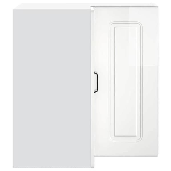 Maison Exclusive - Kalmar vit blank hörnskåp för kök