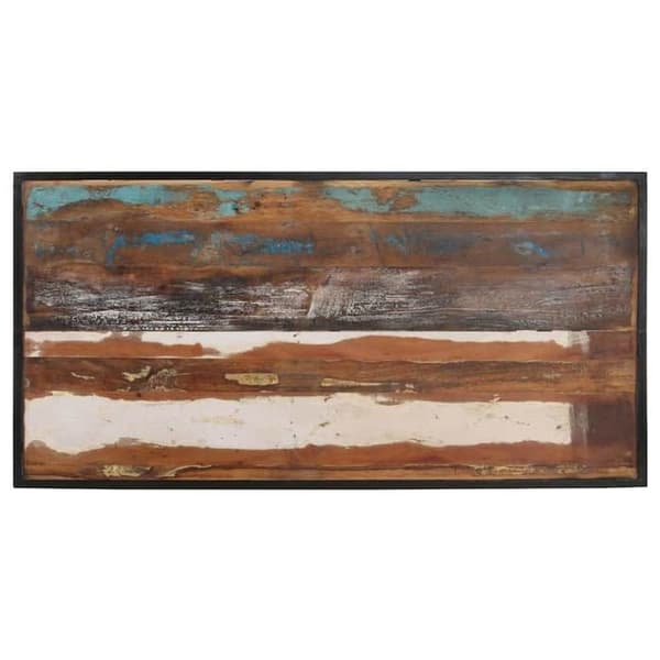 Maison Exclusive - Matbord 140 cm Massivt återvunnet trä