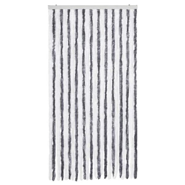 Myggnät - Kattfilt - Grå och vit - 100 x 220 cm - Justerbar