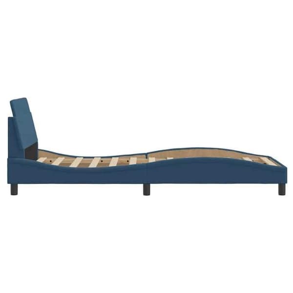 Maison Exclusive - Dover-sängynrunko sininen 90x200 cm kangas