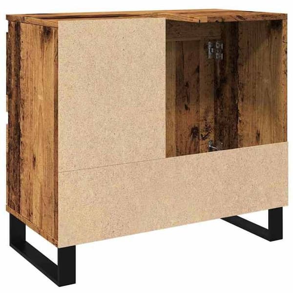 Maison Exclusive - Badeværelsesvaskeskab i gammelt træ 65x33x60 cm