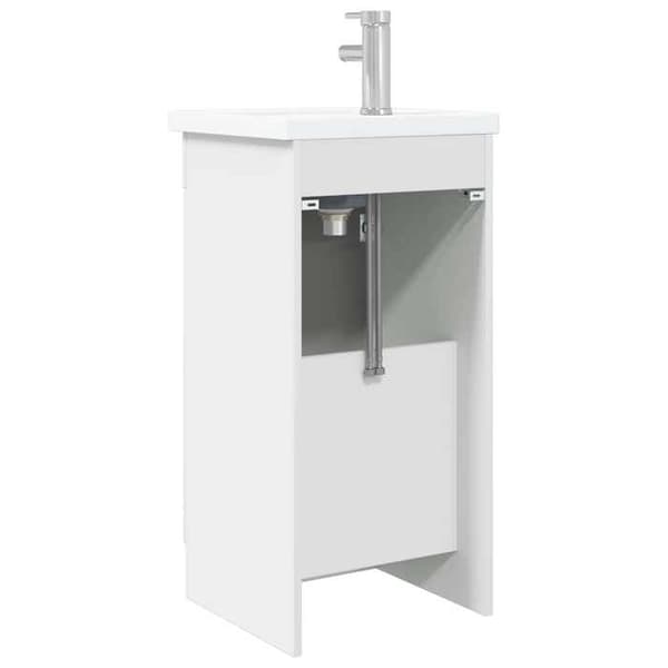 Maison Exclusive - Badrumsmöbel med vit handfat 42 x 40 x 84,5 cm