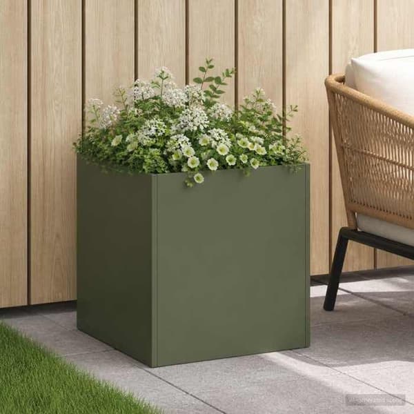 Maison Exclusive - Havekrukke Grøn oliven 25 x 25 x 25 cm