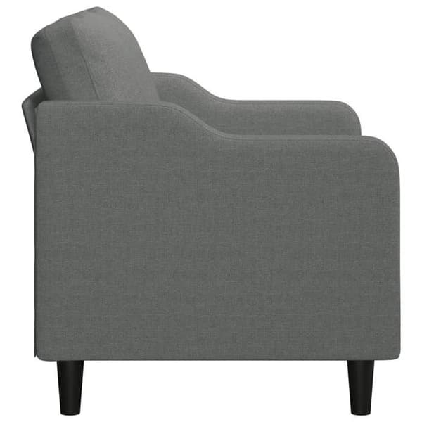 Maison Exclusive - 2-personers sofa i mørkegrå 140 cm stof