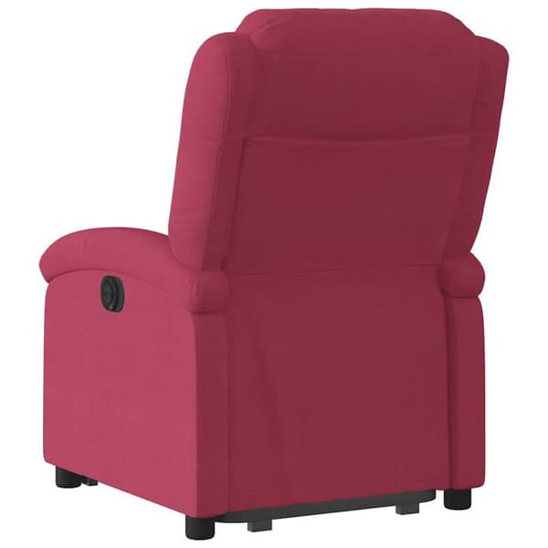 Maison Exclusive - Rød bordeaux Velour lænestol