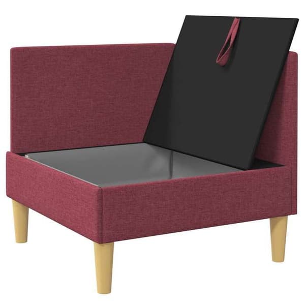 Maison Exclusive - Soffa med förvaring Tyg