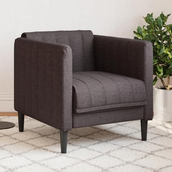 Maison Exclusive - Tummanruskea kangastuoli