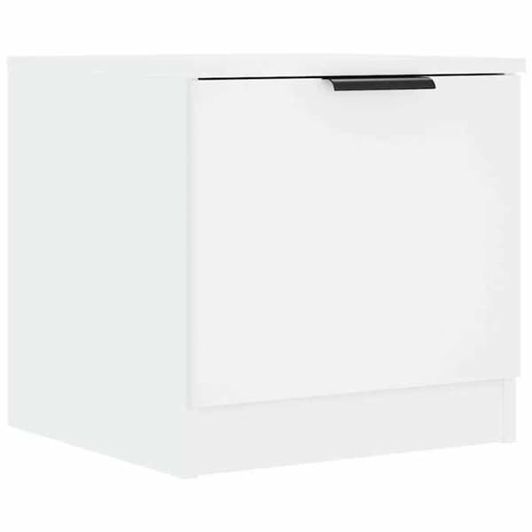 Maison Exclusive - Sängbord Vit 40x39x40 cm