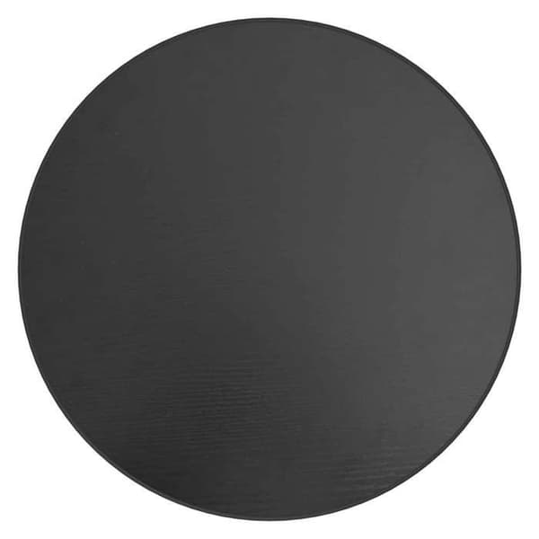 Maison Exclusive - Musta tee pöytä Ø35 cm MDF Svart