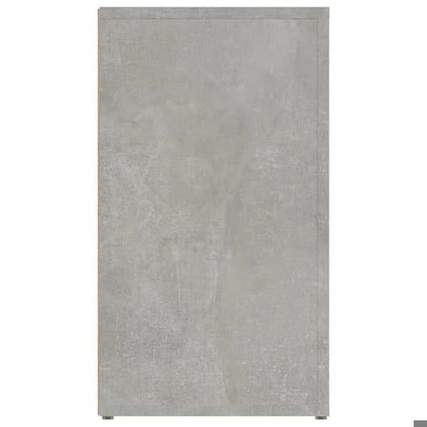 Maison Exclusive - Buffé Grå betong 80x30x54 cm Ingenjörsträ
