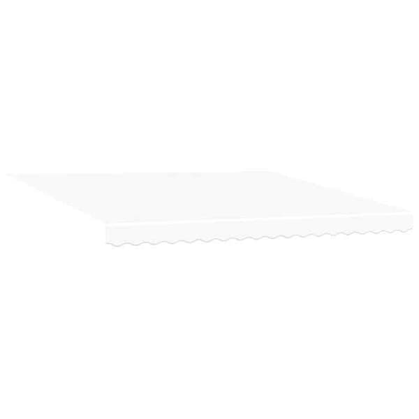 Utrækkelig markise - EKSKLUSIV HUS - 400×350 cm - Motoriseret - UV-bestandig polyester - LED-belysning Vit
