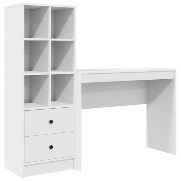 Maison Exclusive - Kontor Vit 145,5 x 40 x 127 cm 2 st Vit