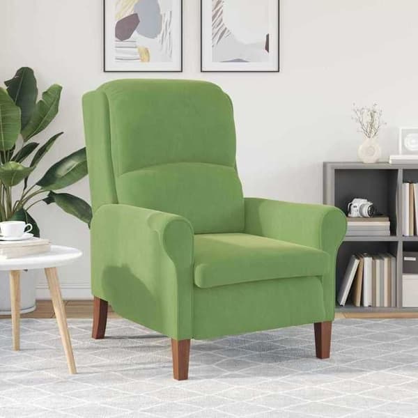 Maison Exclusive - vaaleanvihreä samettituoli