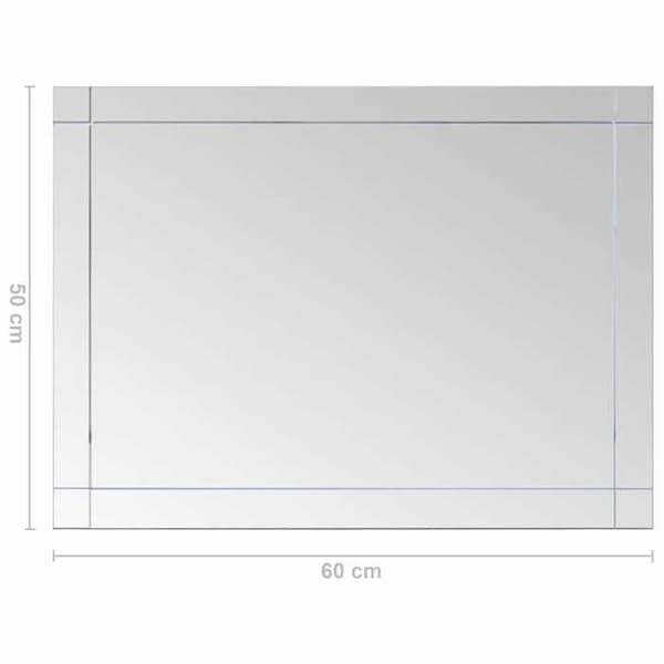 Maison Exclusive - Vægspejl 60x50 cm Glas