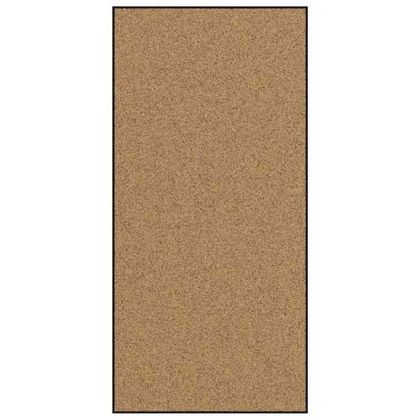 Maison Exclusive - Indgangsmatte Creme og sort 120 x 250 cm Polyamid og PVC