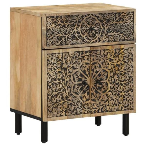 Maison Exclusive - Natbord 50x33x60 cm massiv mango træ