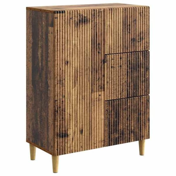 Maison Exclusive - Buffé i gammalt trä 66 x 34,5 x 90 cm Ingenjörsträ
