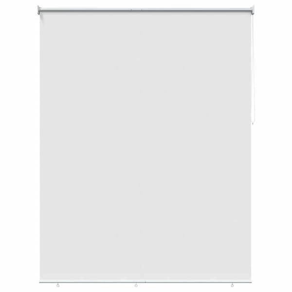 Maison Exclusive - Rullande utomhusbutik UV-skydd Vit Polyester