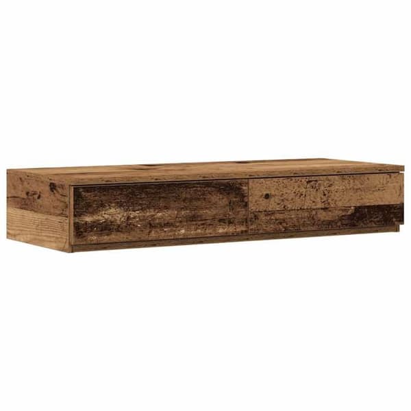 Maison Exclusive - Vanha puulaatikko sängyn alle 80 x 36,5 x 16,5 cm