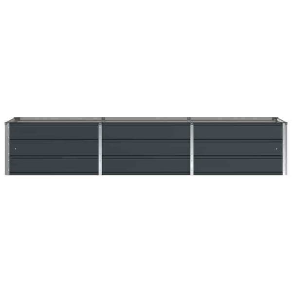 Maison Exclusive - Anthracite-kasvihuone 240 x 80 x 45 cm Teräs
