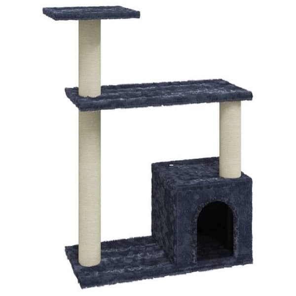 Maison Exclusive - Katte træ med sisal kløer Mørkegrå 70 cm mörkgrå
