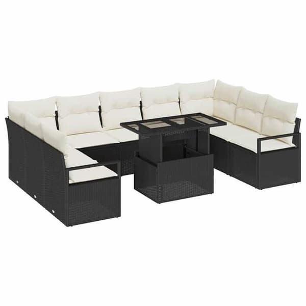 Maison Exclusive - 10 osan puutarhakalustesarja 9-hengen