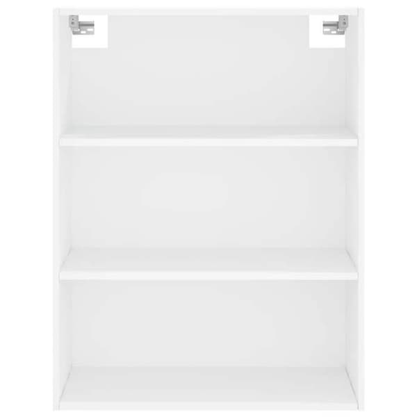 Maison Exclusive - Buffé hög Vit 69,5x34x180 cm Ingenjörsträ