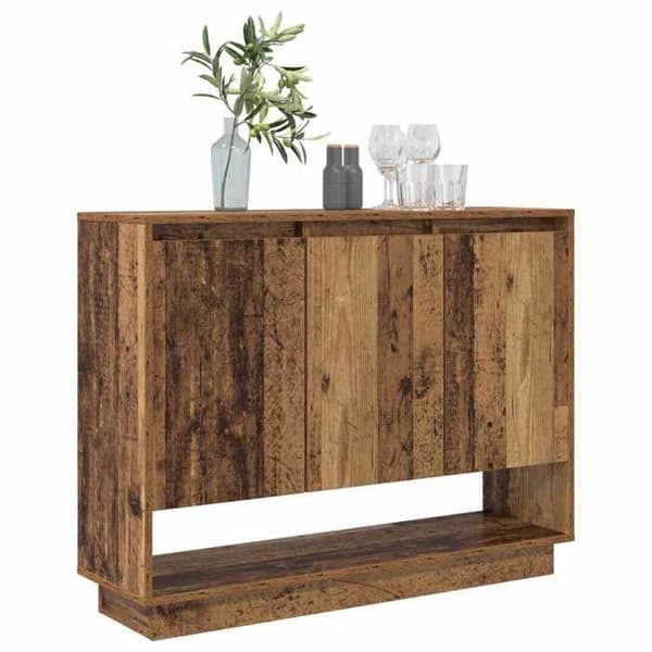 Maison Exclusive - Buffé i gammalt trä 97 x 29 x 75 cm Ingenjörsträ