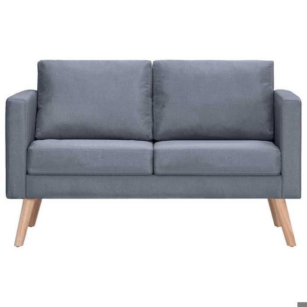 Maison Exclusive - 2-personers sofa i mørkegrå stof Mörkgrå