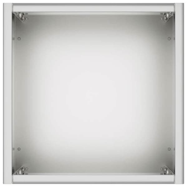 Maison Exclusive - Trädgårdskrukor 2 st Silver 20 x 20 x 40 cm